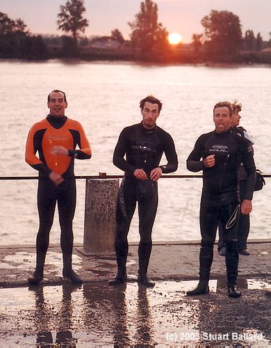Five gruelling days of dawn raids, and night-time beer (coke) guzzling with Tango have left Squirrel and Wiz a bit worn out. Tango comes to life on finally surfing the Dordogne on the last morning